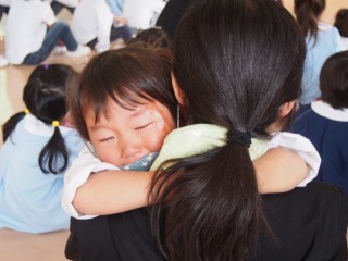 交通安全教室ビックリ